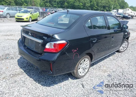 2021 Mitsubishi Mirage G4 Carbonite Edition/Es/Le z USA, uszkodzony, nr VIN ML32FUFJ1MHF01488